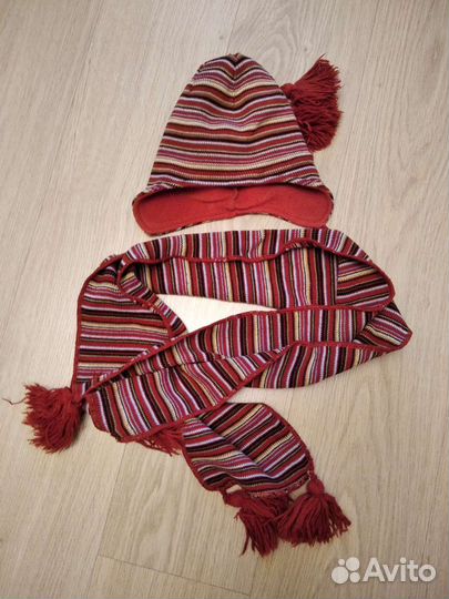 Комплект шапка и шарф