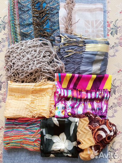 Платки, шарфы, палантины