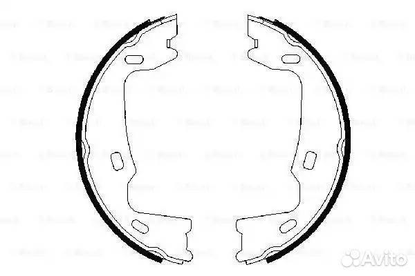 Колодки торм.бараб.ручн.торм.160x25