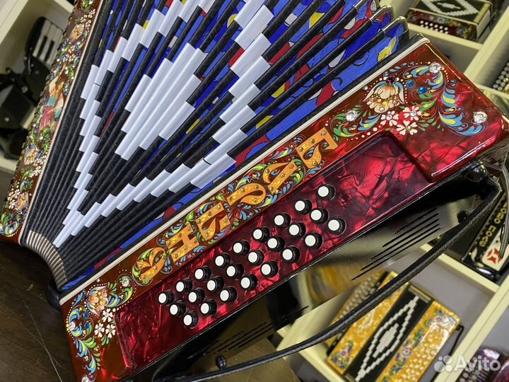 Гармонь Шуйская Барыня Ре#