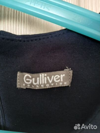 Сарафан школьный 122 синий