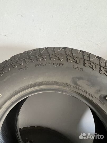General Tire Grabber AT2 265/70 R17 115S