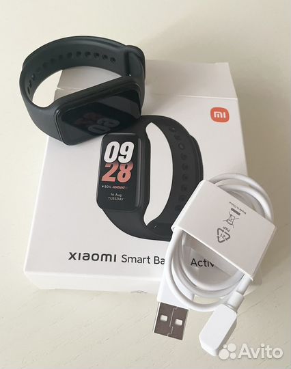 Фитнес-трекер Xiaomi SMART Band 8 Active Black