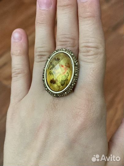 Бижутерия кольца и подвеска