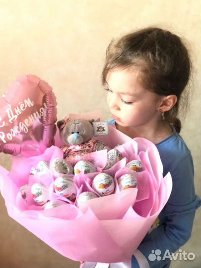 Букет из киндеров детский