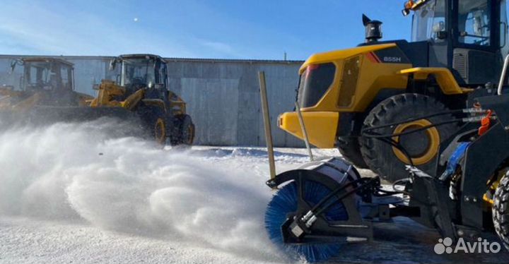 Щетка передняя гидравлическая на погрузчик