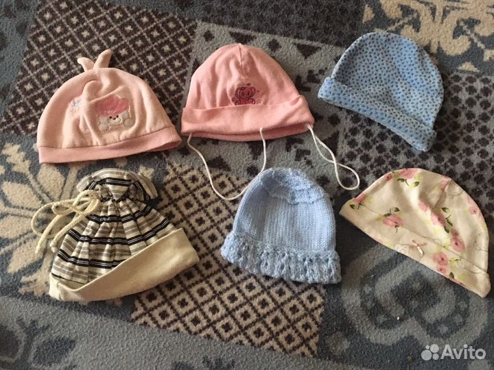 Детские шапочки и носочки