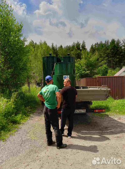 Септик под ключ без откачки