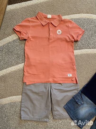 Красивая летняя одежда на мальчика р 134-140