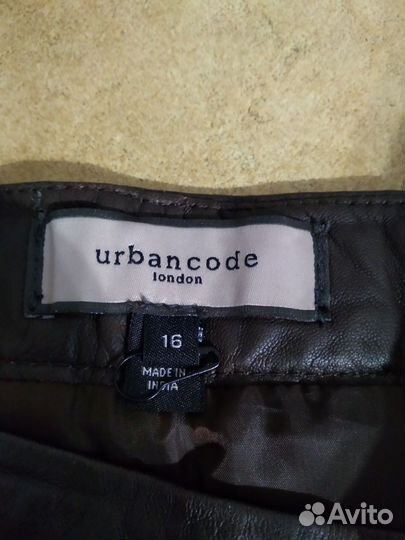 48-50 Юбка Urbancode London из натуральной кожи