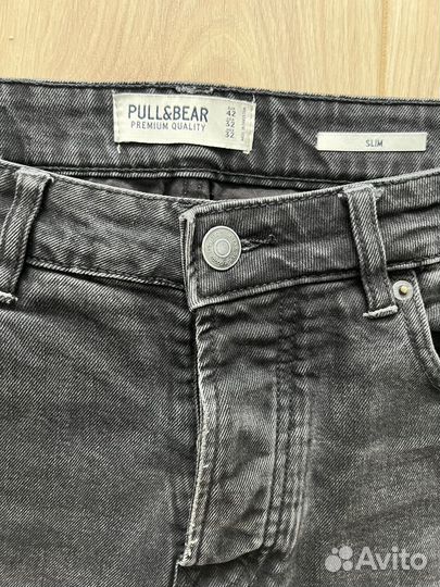 Джинсы мужские pull&bear eur 42