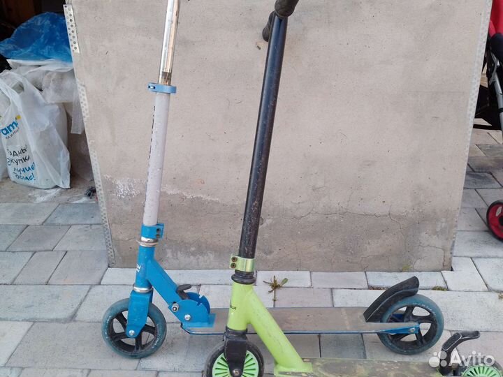 Самокат детский двухколесный бу