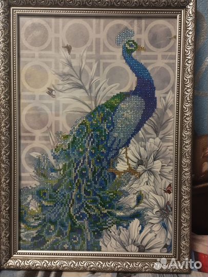 Картина.Алмазная вышивка. ручной работы