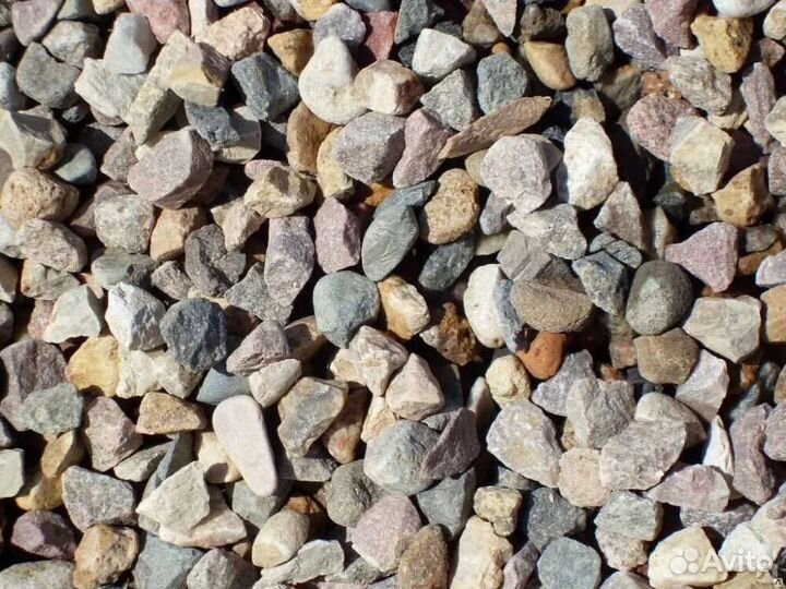 Доставка гравия, дроб. бетона