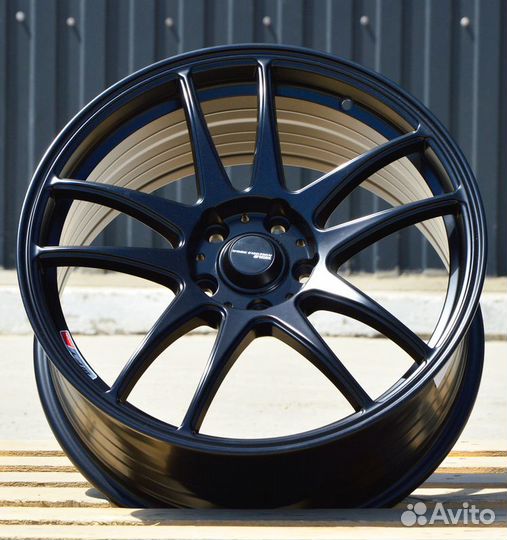 Диски R18 Work CR-Kai Style 8J ET40 5*114.3 Black