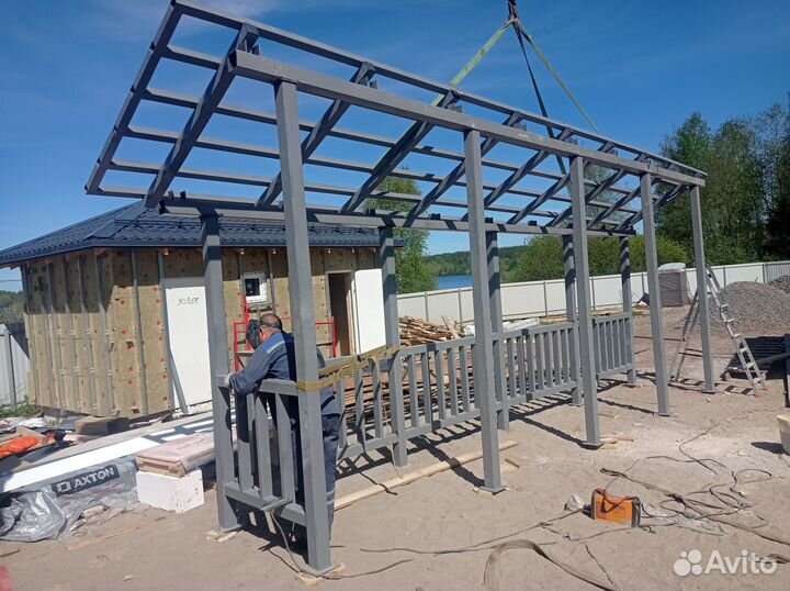 Каркас ангара, навеса