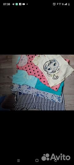 Пакет вещей на девочку 116-122
