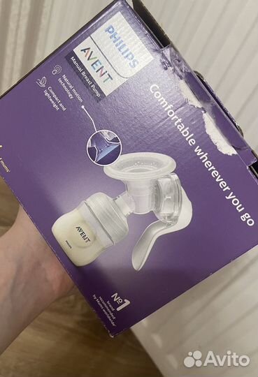 Молокоотсос avent ручной