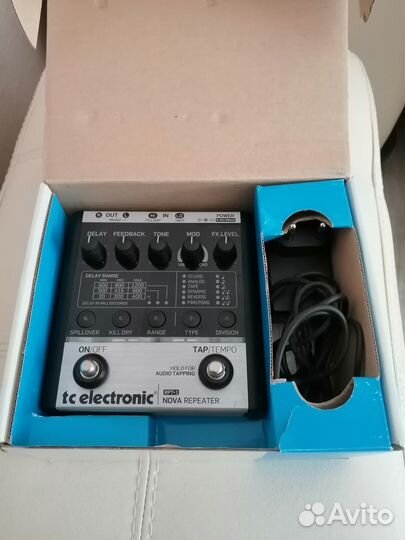 TC Electronic RPT-1 Nova Repeater, педаль дилэй