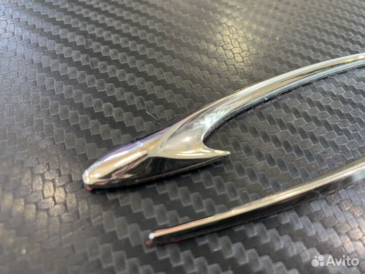 Наклейки декоративные хромированные для авто