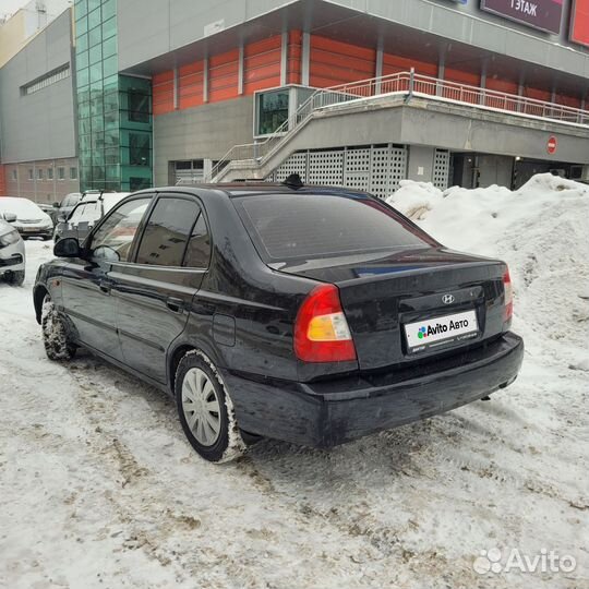 Hyundai Accent 1.5 МТ, 2007, 243 900 км