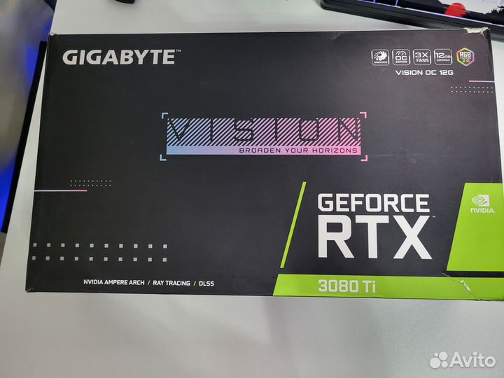 Видеокарта RTX 3080ti vision OC