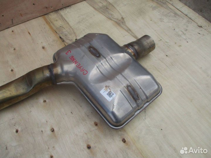 Средняя часть глушителя Porsche Cayenne 3 (PO536)