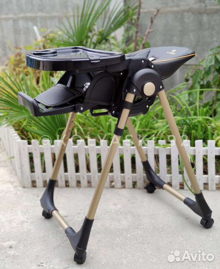 Стульчик для кормления Luxmom H580 черный