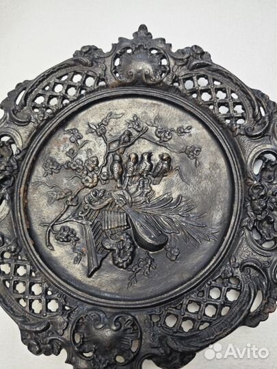 Тарелка Касли 1986 г, чугун