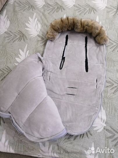 Зимний конверт в коляску elodie details