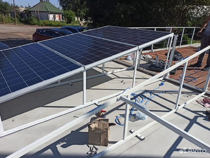 Сетевая солнечная станция 10 квт