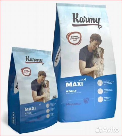 Сухой корм для собак крупных пород