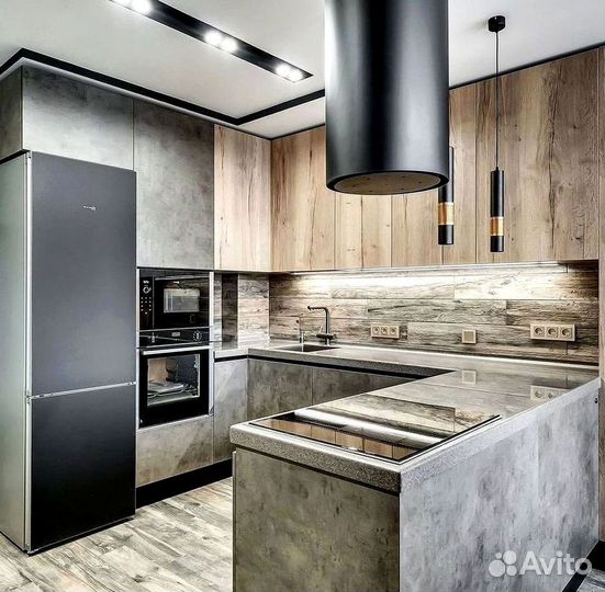 Кухня в стиле хай тек на заказ