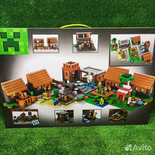 Конструктор деревня minecraft