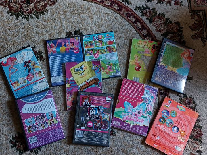 Мультики для девочек на dvd редкие