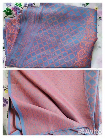 Редкий платок большой СССР (136/200)(2 шт.)