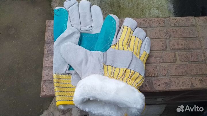 Перчатки рабочие утепленные