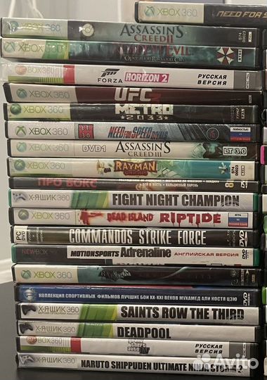 Диски на xbox 360