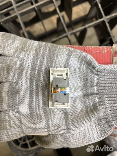 Розетка сетева Legrand Mosaic RJ45 Cat 5e