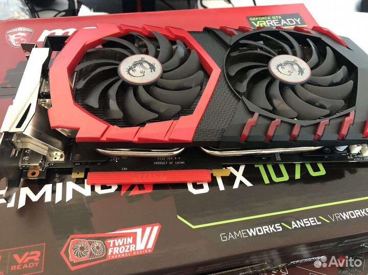 Видеокарта gtx 1070 8gb