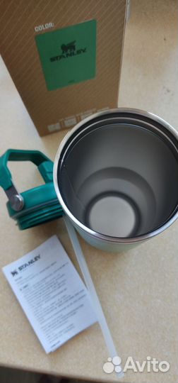 Термокружка stanley с трубочкой 0,887л