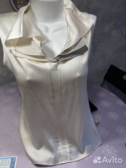 Натуральный шелк блуза Elietahari S