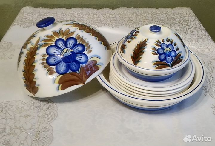 Набор для блинов 14 предм. зик Конаково 70-е г