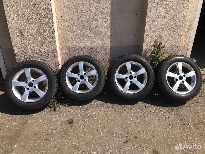 Колеса в сборе r15 зимние