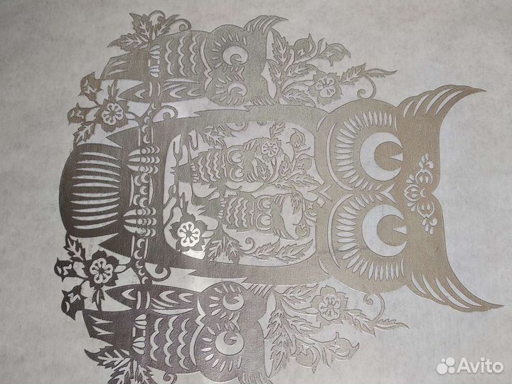 Термоаппликация сова