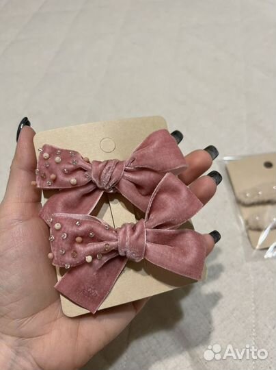 Заколки ручной работы 2 шт