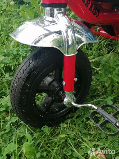 Детский трехколесный велосипед leader kids