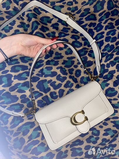 Сумка coach белая