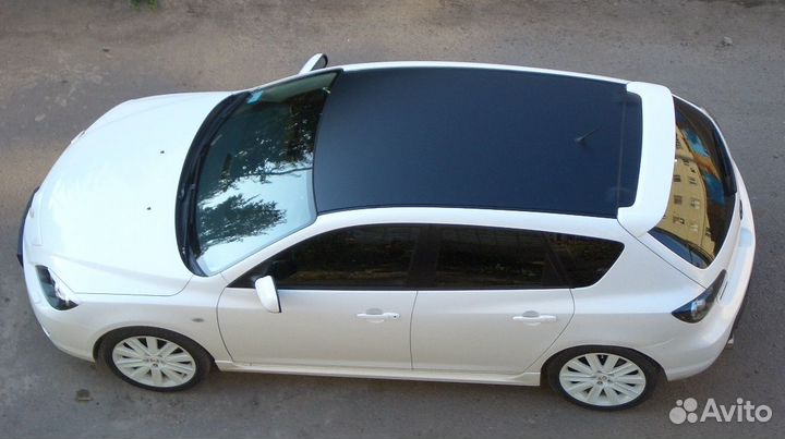 Пленка 88 черный глянец для оклейки Крыши авто