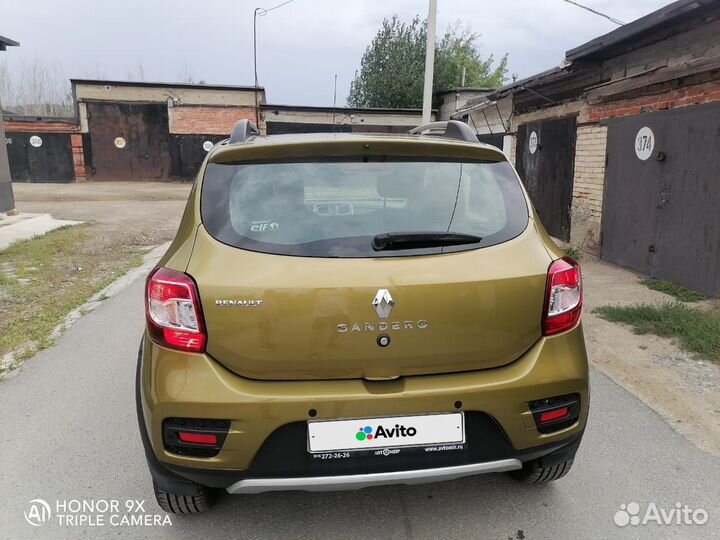Renault Sandero Stepway 1.6 AT, 2017, 37 900 км